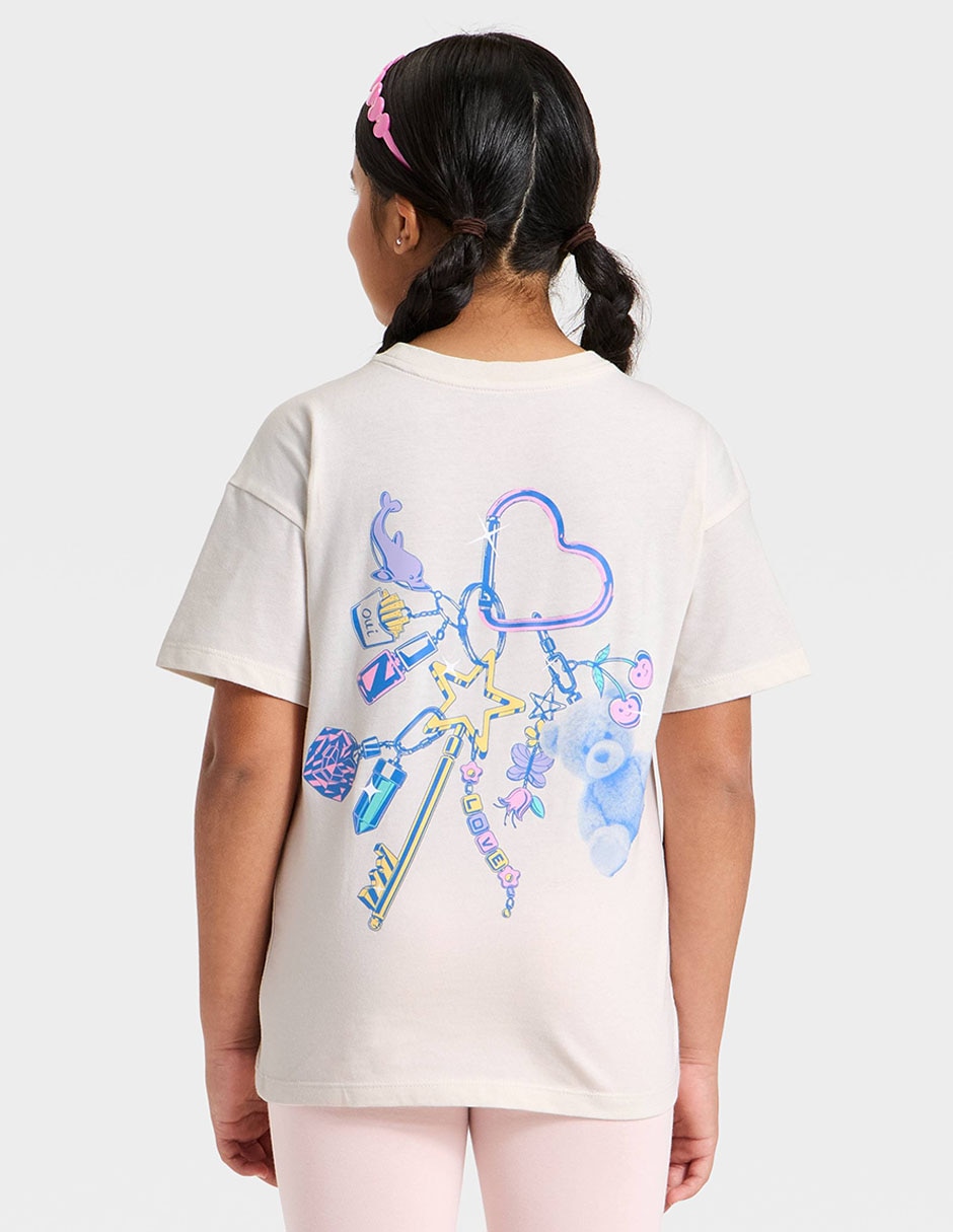 Playera manga corta para niña 2