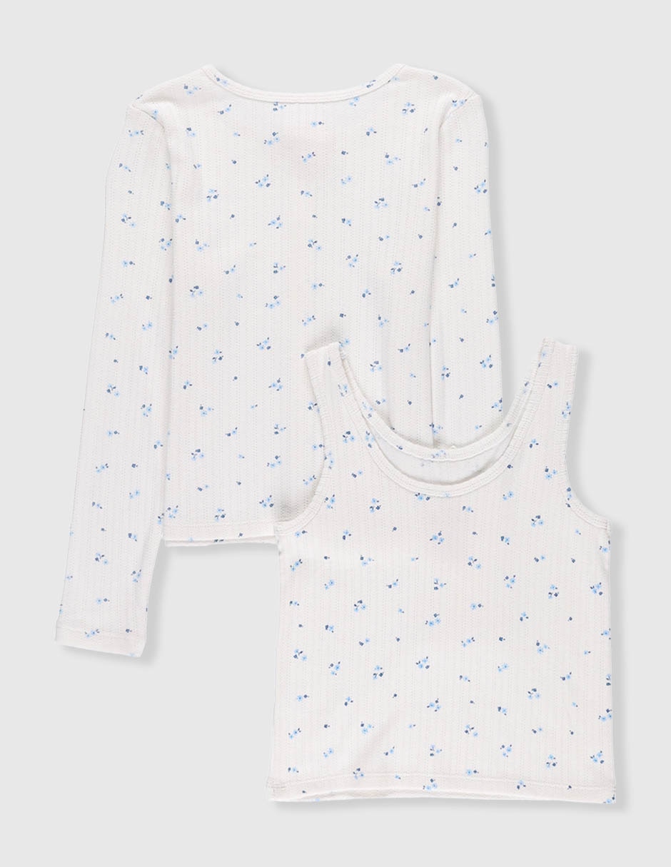 Conjunto Cat & de algodón para niña 2