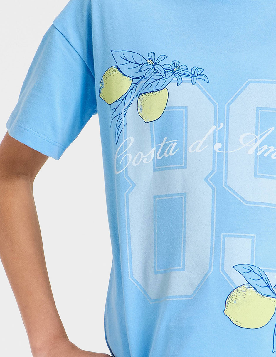 Playera manga corta para niña 4