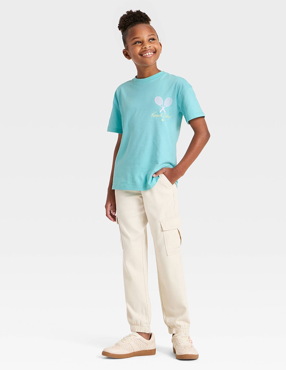 Playera manga corta para niña 3