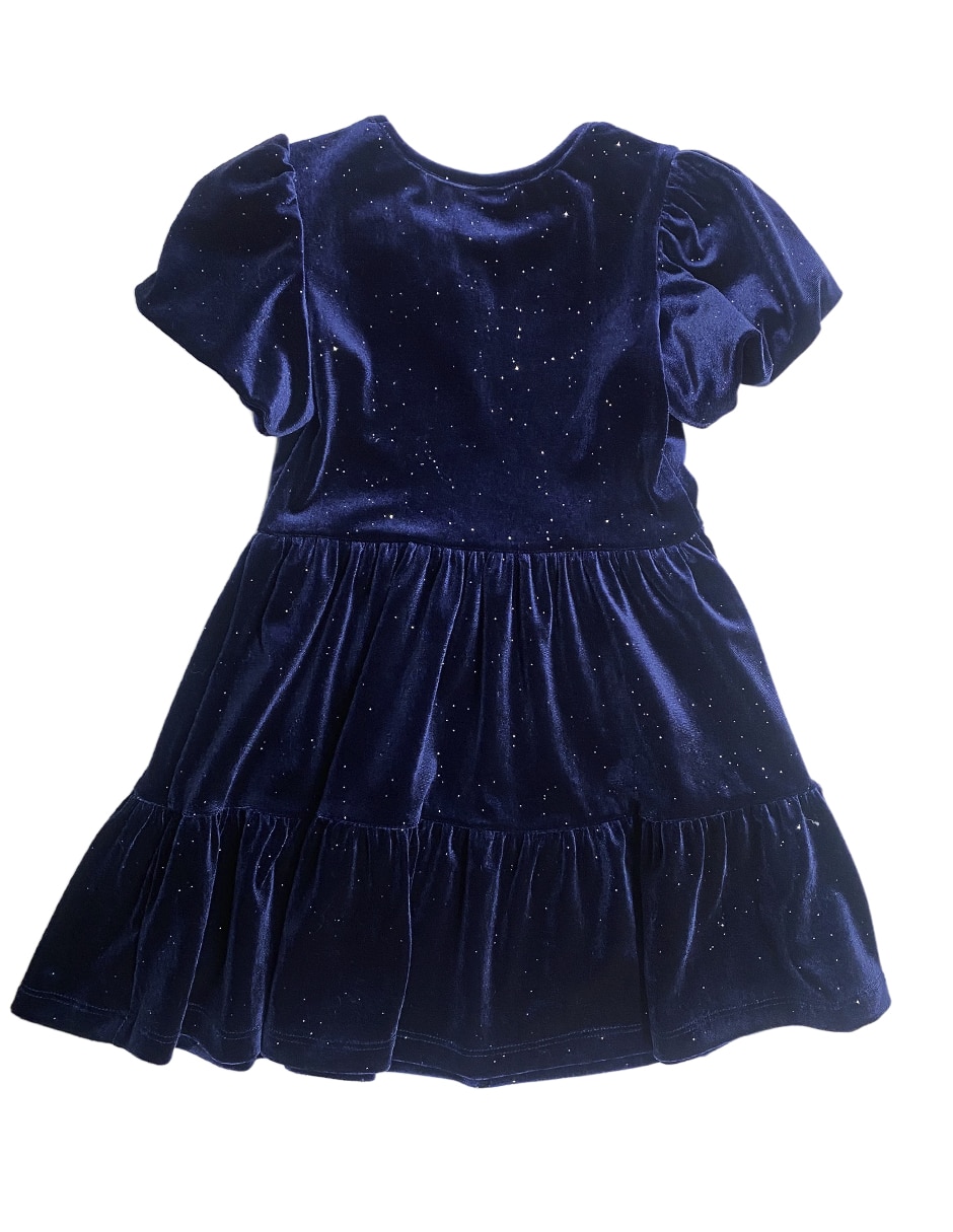 Vestido manga regular para niña 2