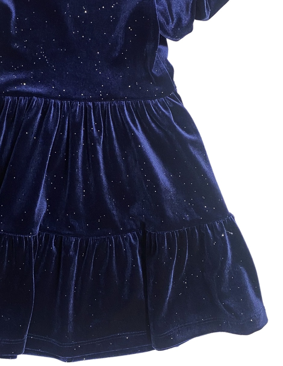 Vestido manga regular para niña 4