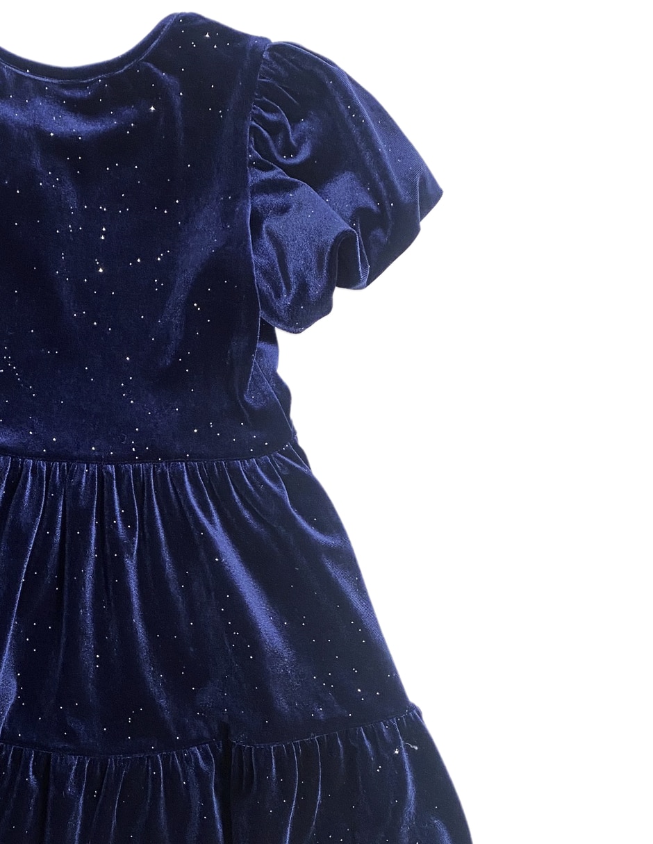 Vestido manga regular para niña 5