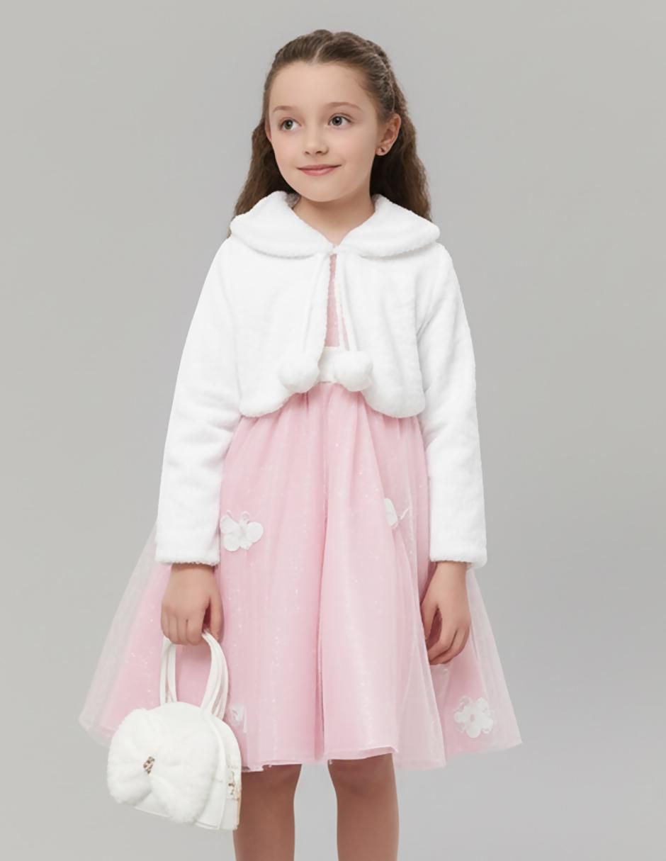 Chamarra de borrega para niña Chamarra de borrega para niña