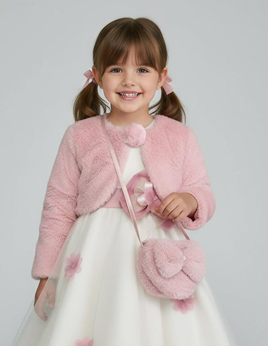 Chamarra de borrega para niña Chamarra de borrega para niña