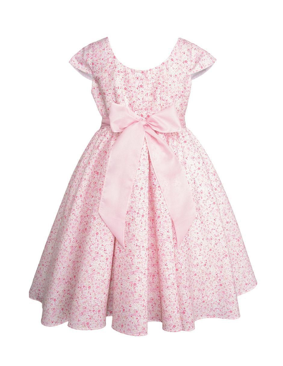 Vestido con suéter Casual manga regular para niña 5