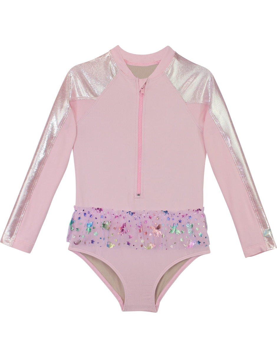 Traje de baño completo para niña Traje de baño completo para niña
