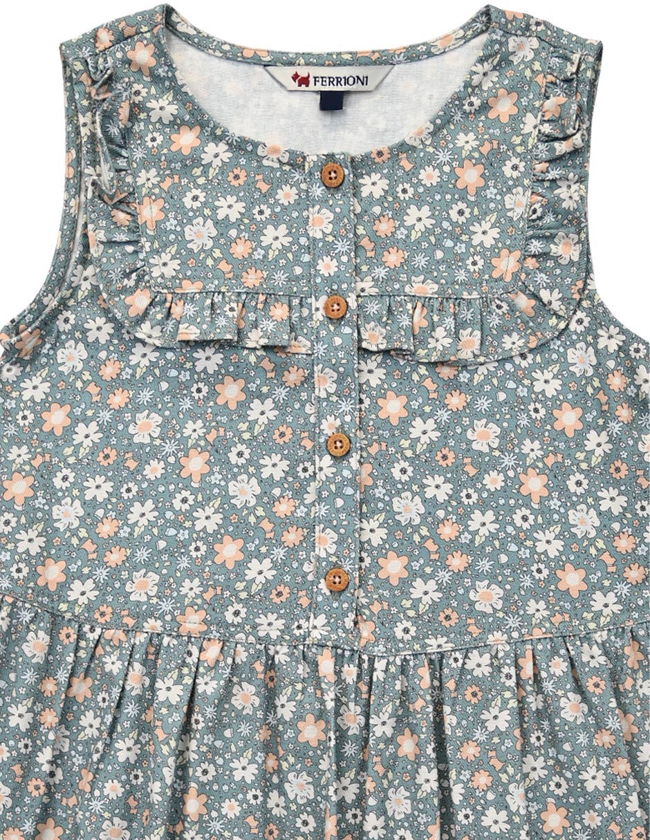 Vestido Lady manga regular para niña 2