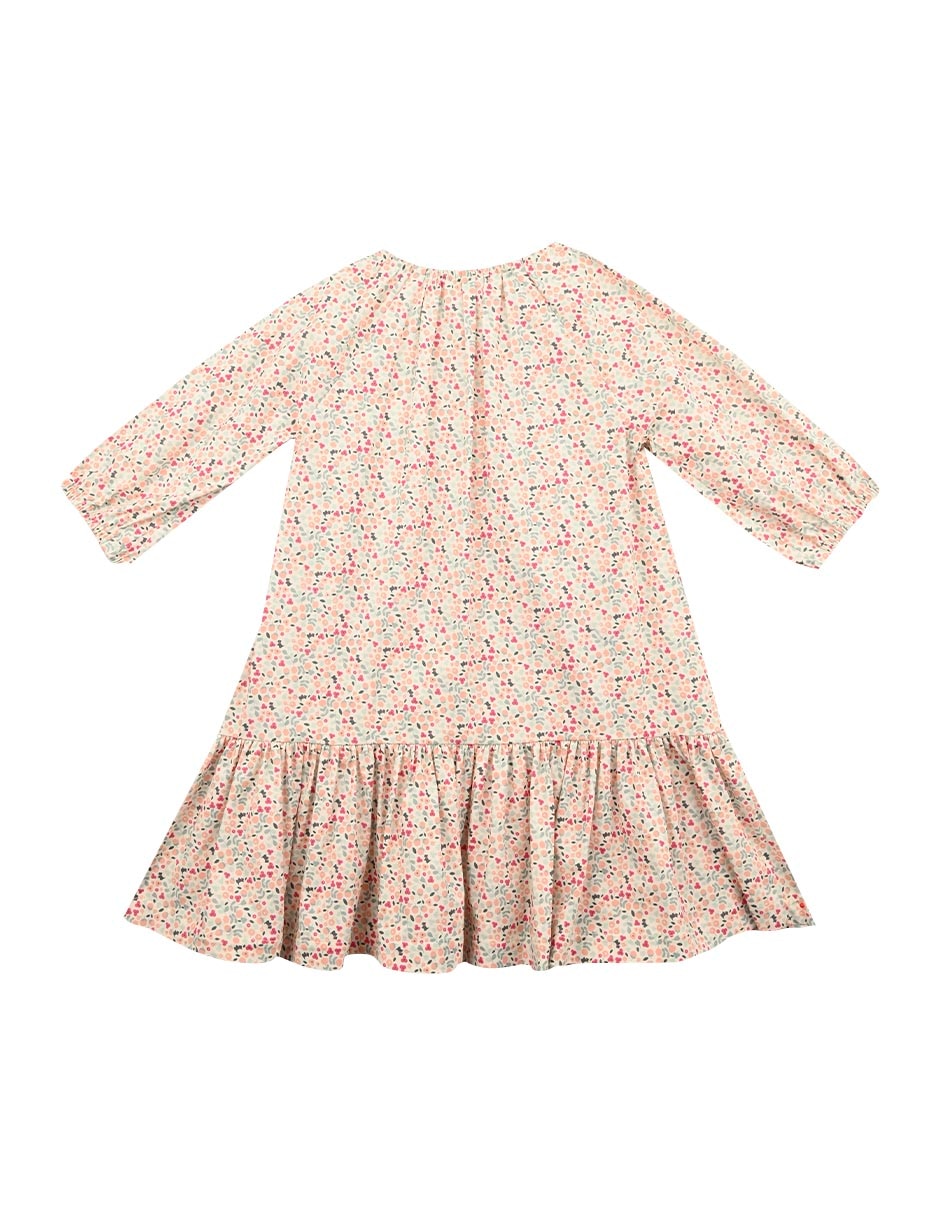 Vestido Granata manga regular para niña 2