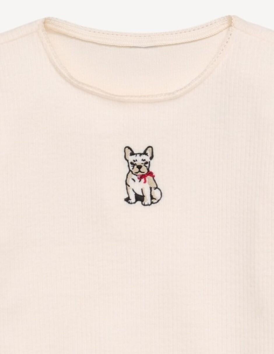 Playera manga larga para niña 3