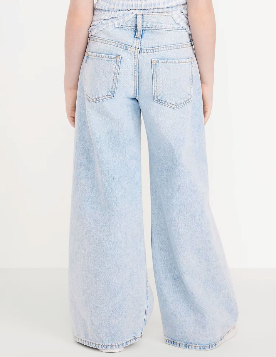 Jeans baggy 767119-000 lavado medio para niña 3