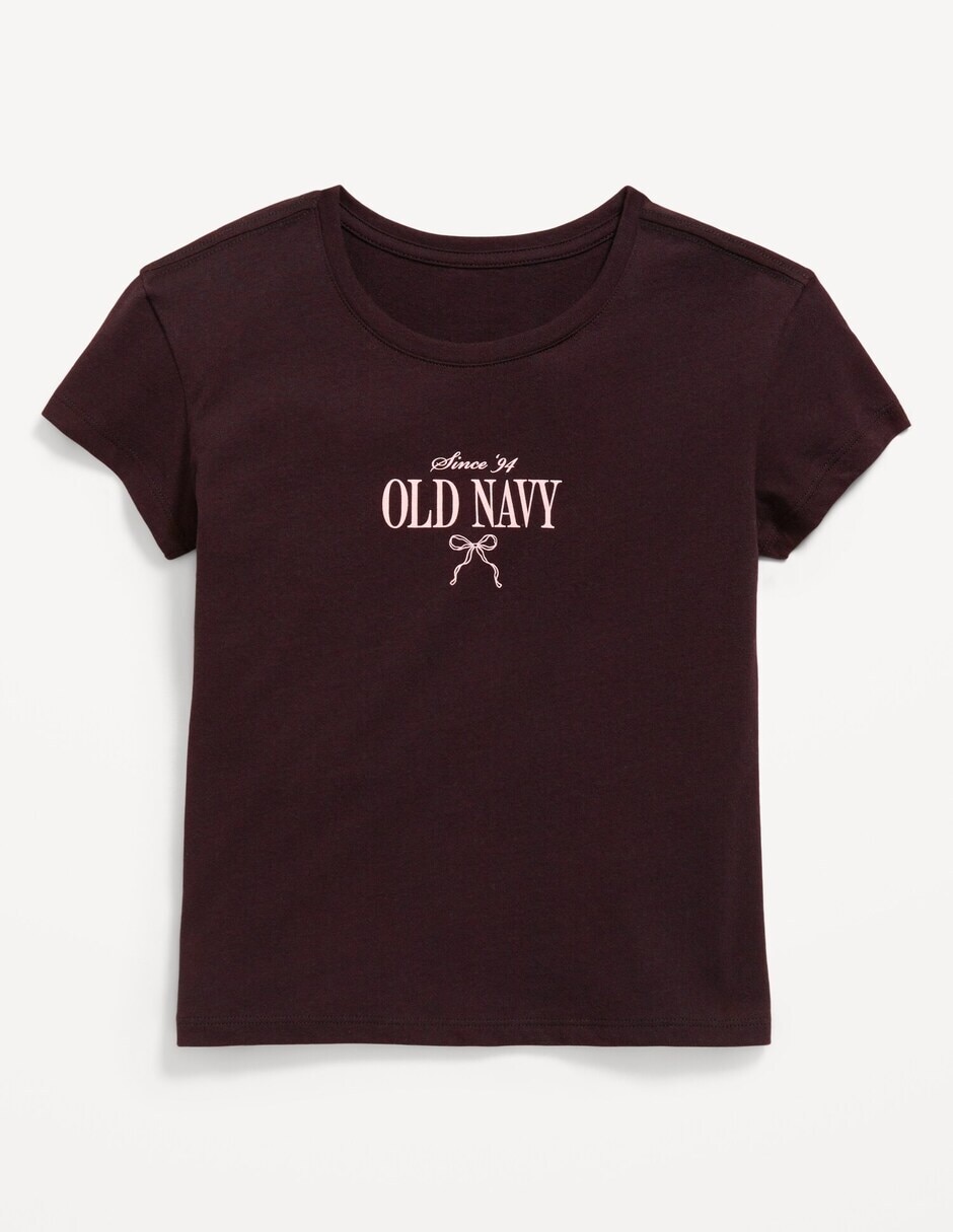 Playera manga corta para niña Playera manga corta para niña