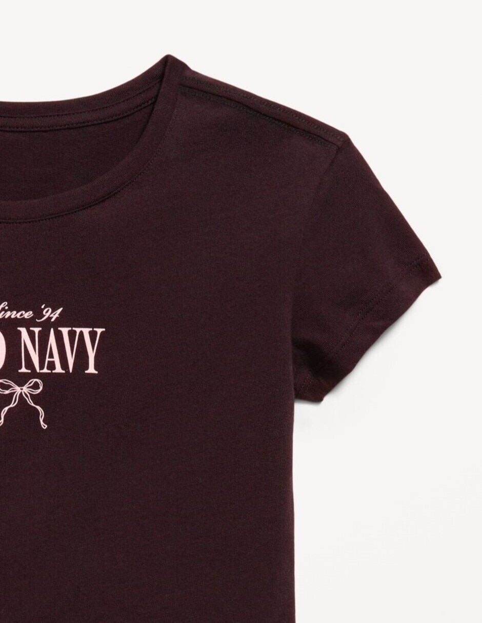 Playera manga corta para niña 3
