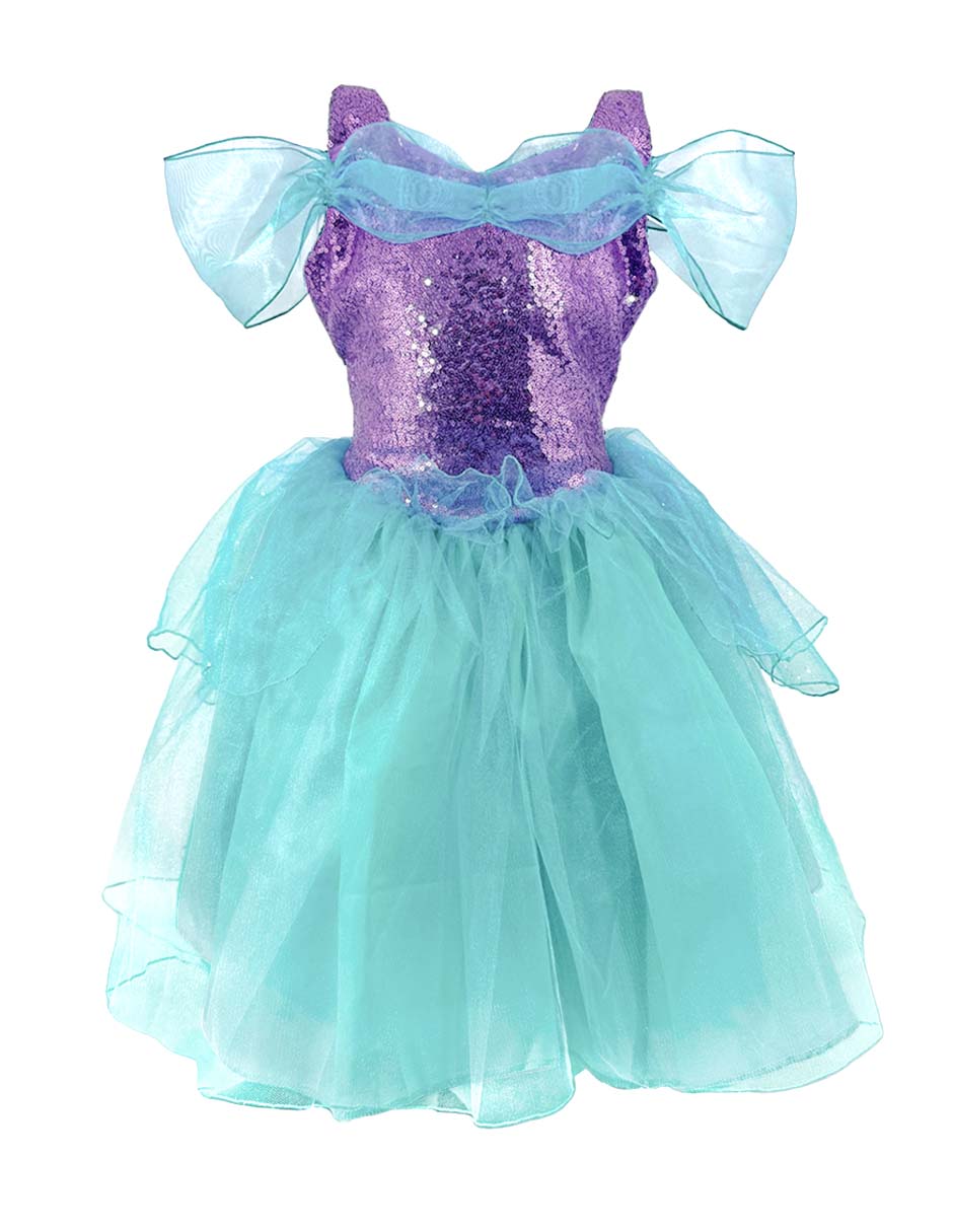 Vestido manga hombros descubiertos para niña Vestido manga hombros descubiertos para niña