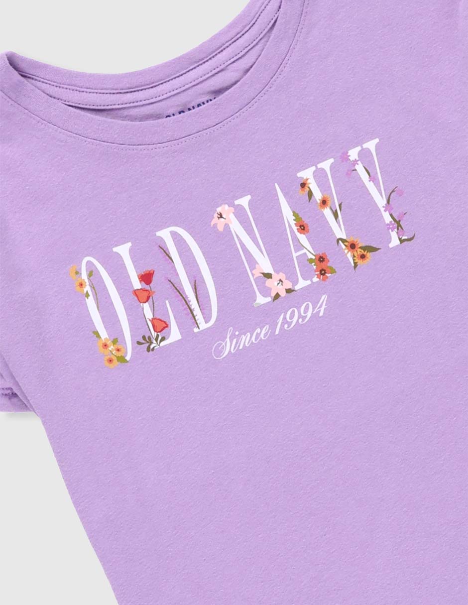 Playera manga corta para niña 3