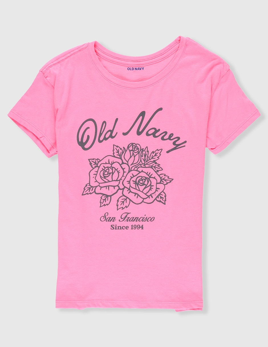 Playera manga larga para niña