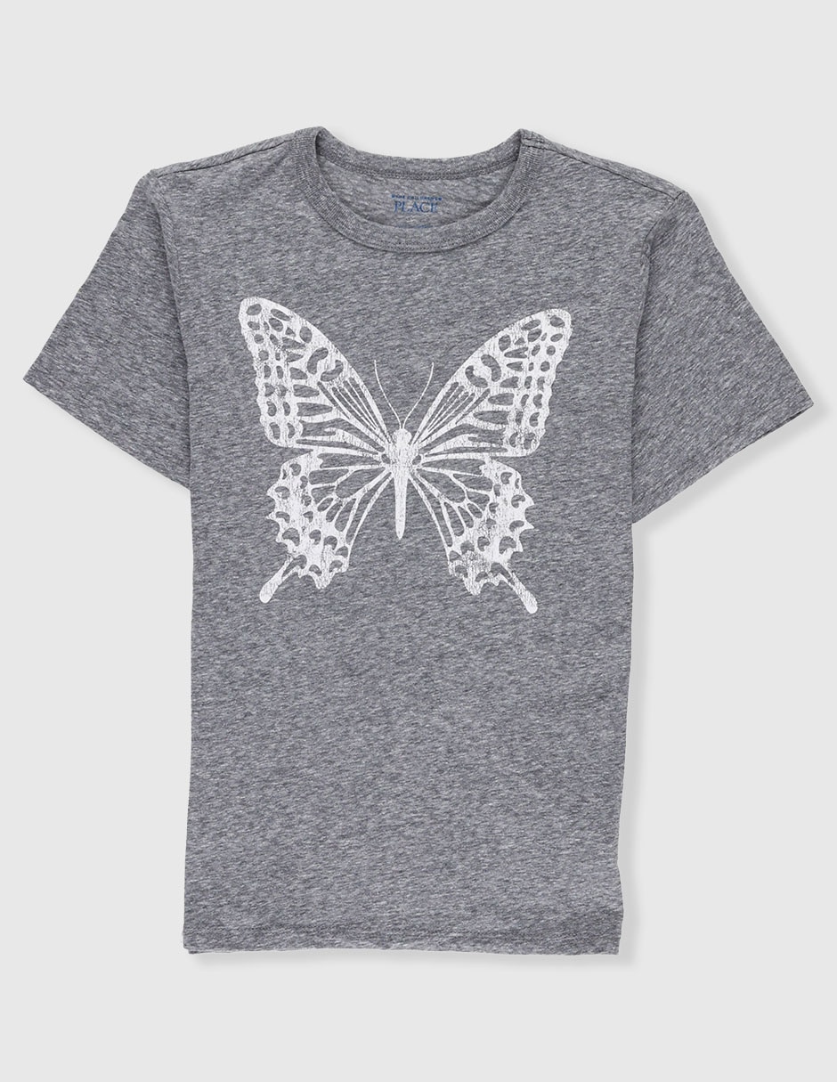 Playera manga corta para niña