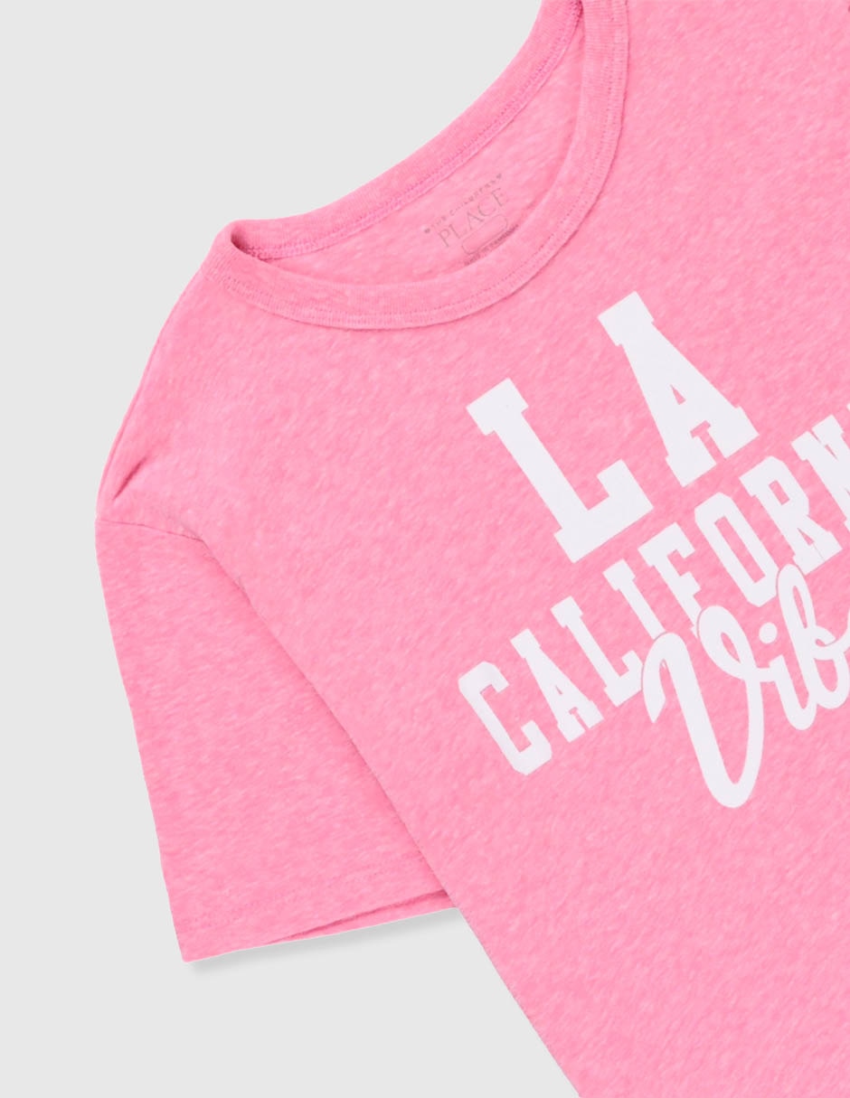 Playera manga corta para niña 3
