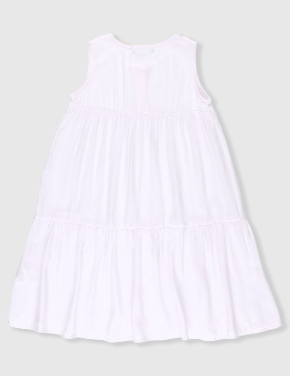 Vestido Piquenique sin manga para niña