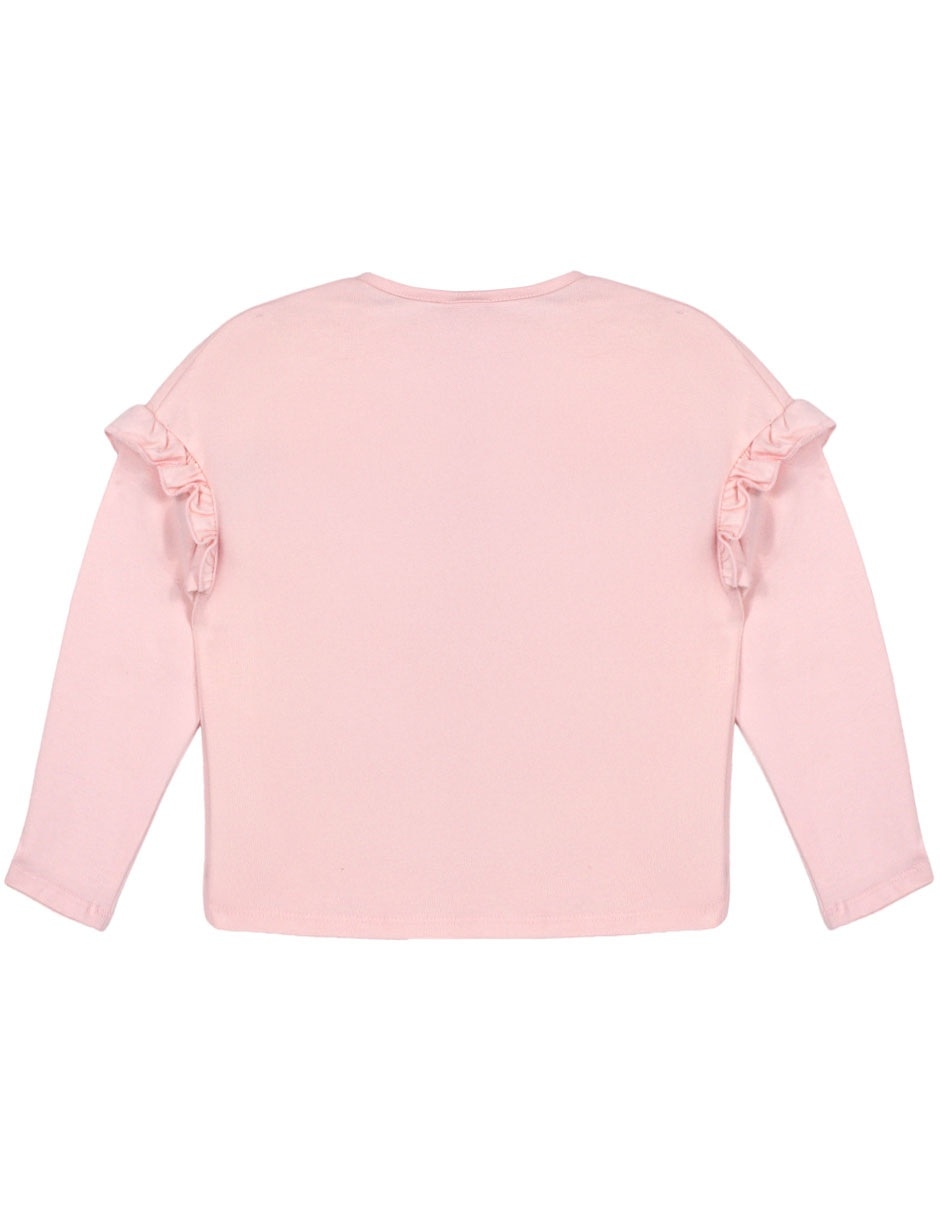 Playera manga larga para niña 2