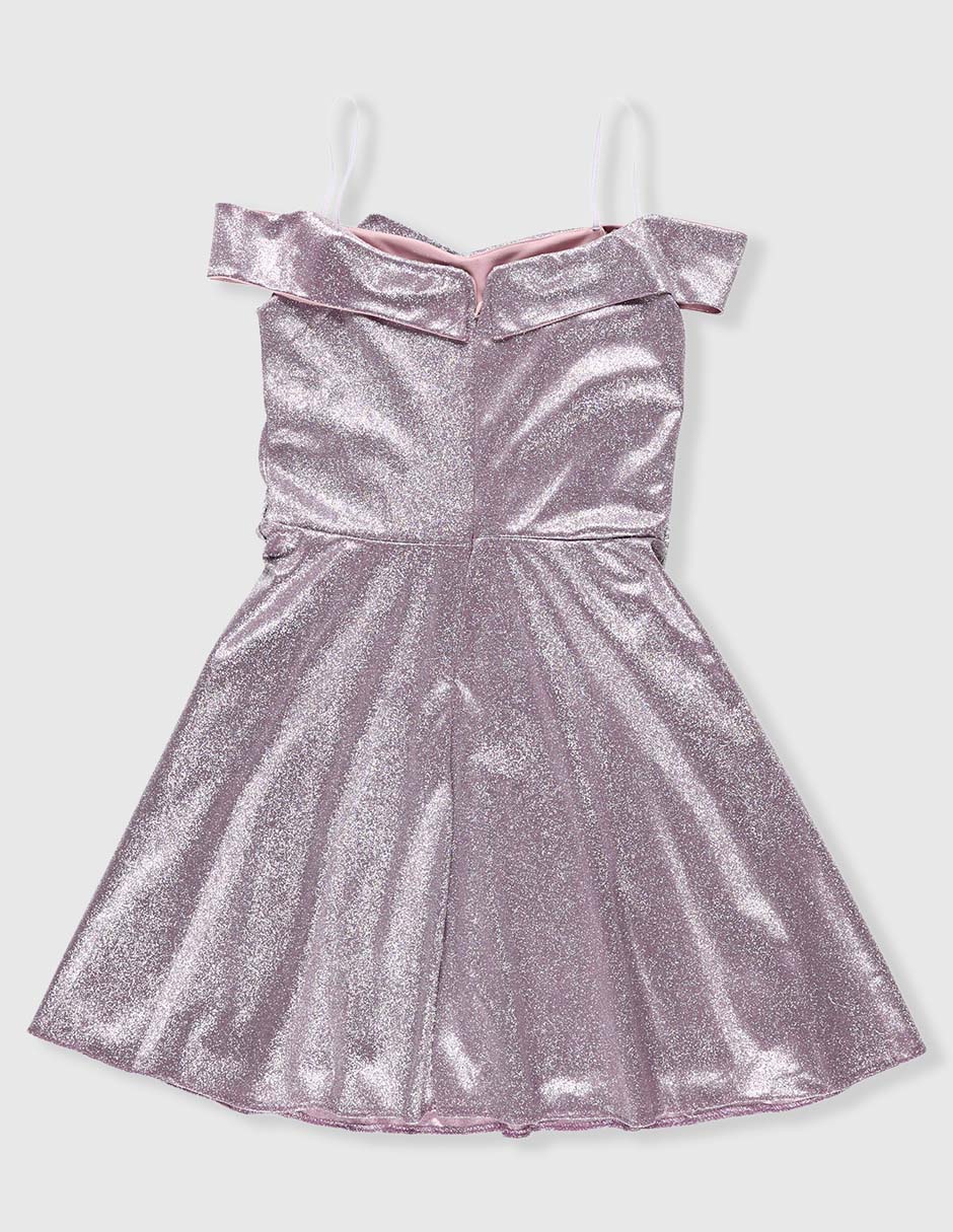 Vestido hombros descubiertos para niña 2