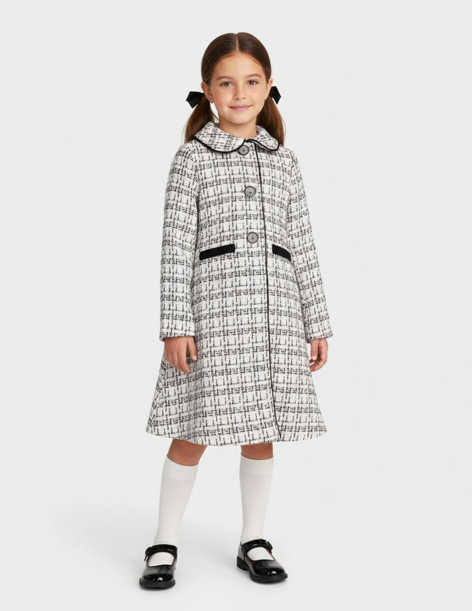 Abrigo calgary con bolsillos para niña Abrigo calgary con bolsillos para niña