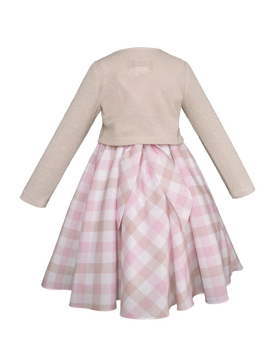 Vestido con suéter Montevideo manga larga para niña 3