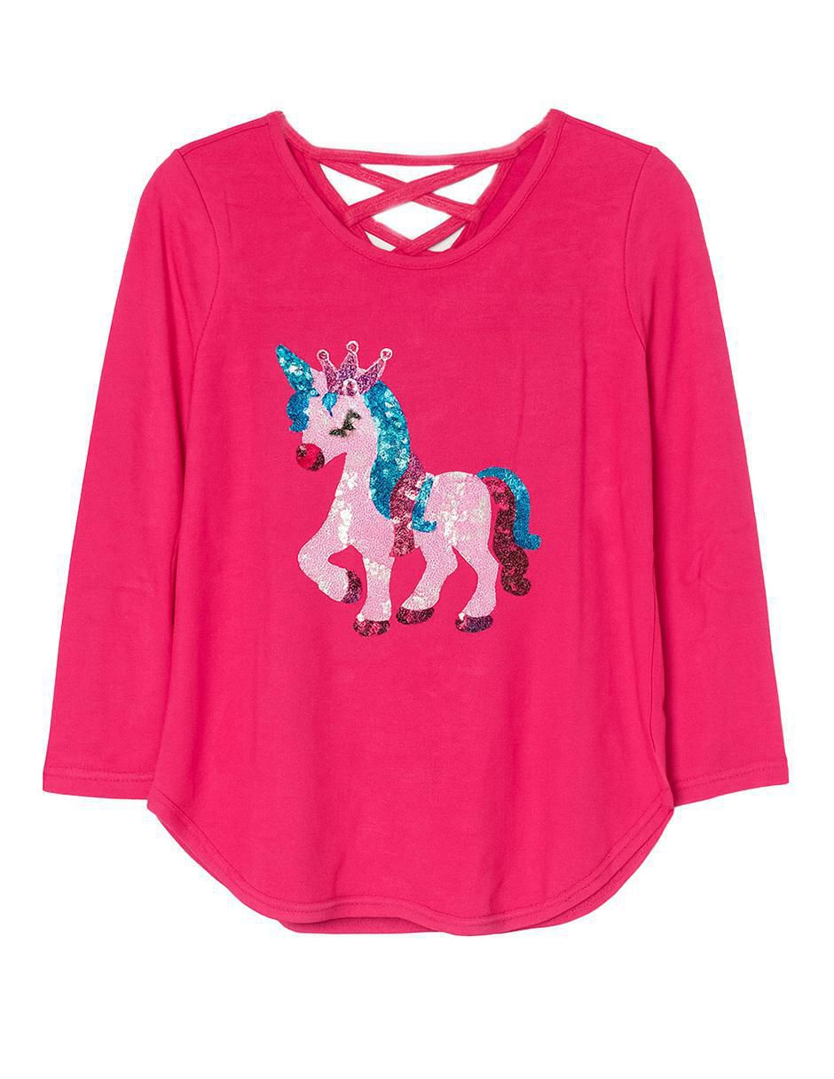 Blusa Unicornio para niña 4