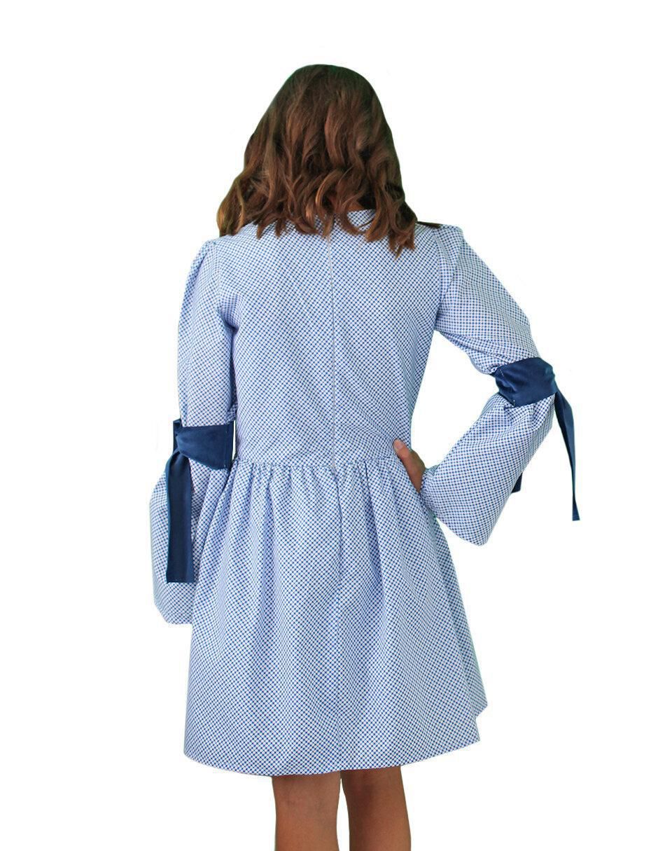 Vestido manga larga para niña 3