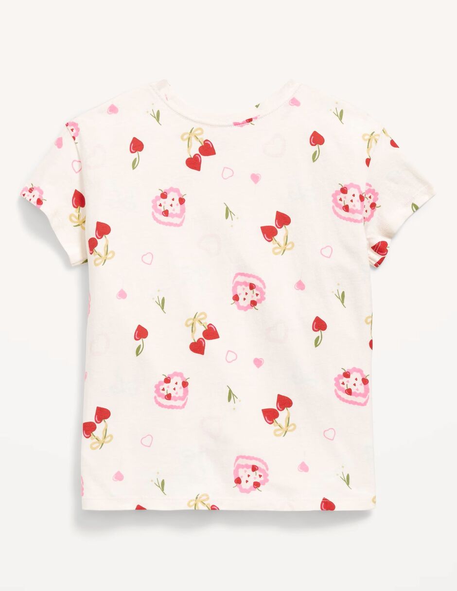 Playera manga corta para niña Playera manga corta para niña