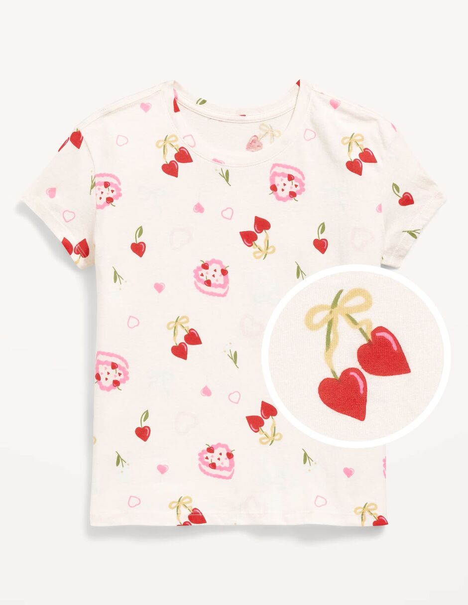 Playera manga corta para niña 3