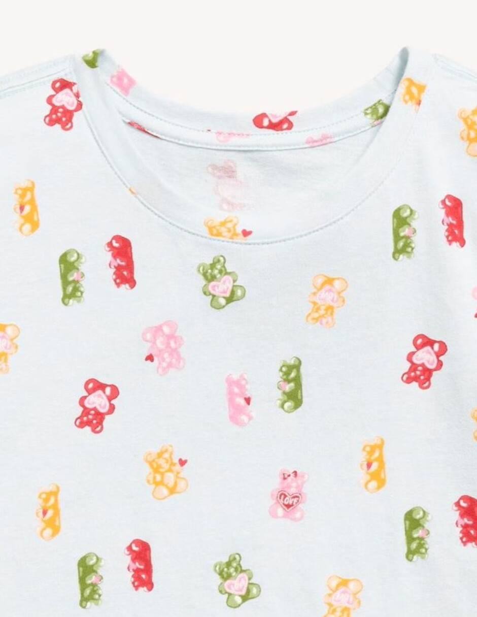 Playera manga corta para niña 2
