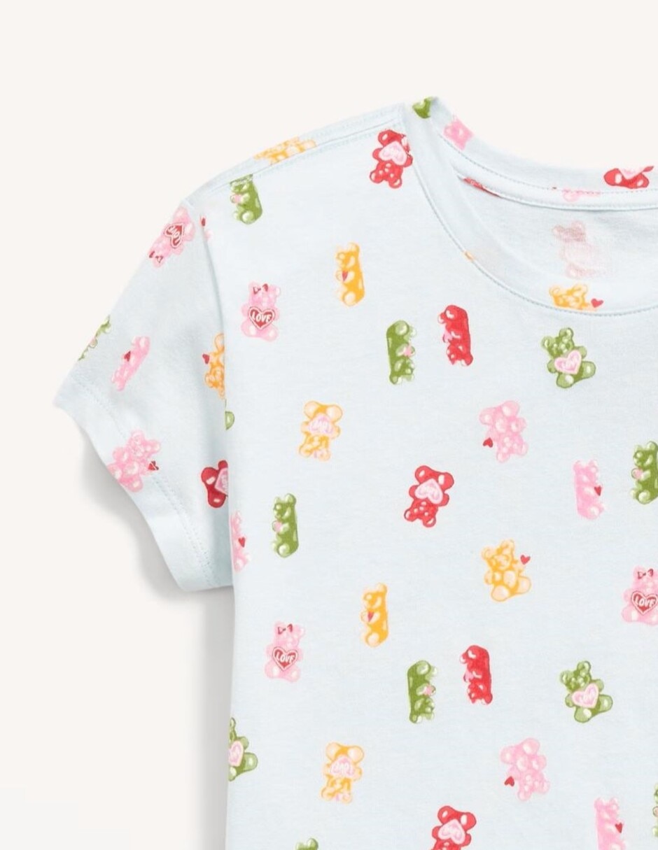 Playera manga corta para niña 3