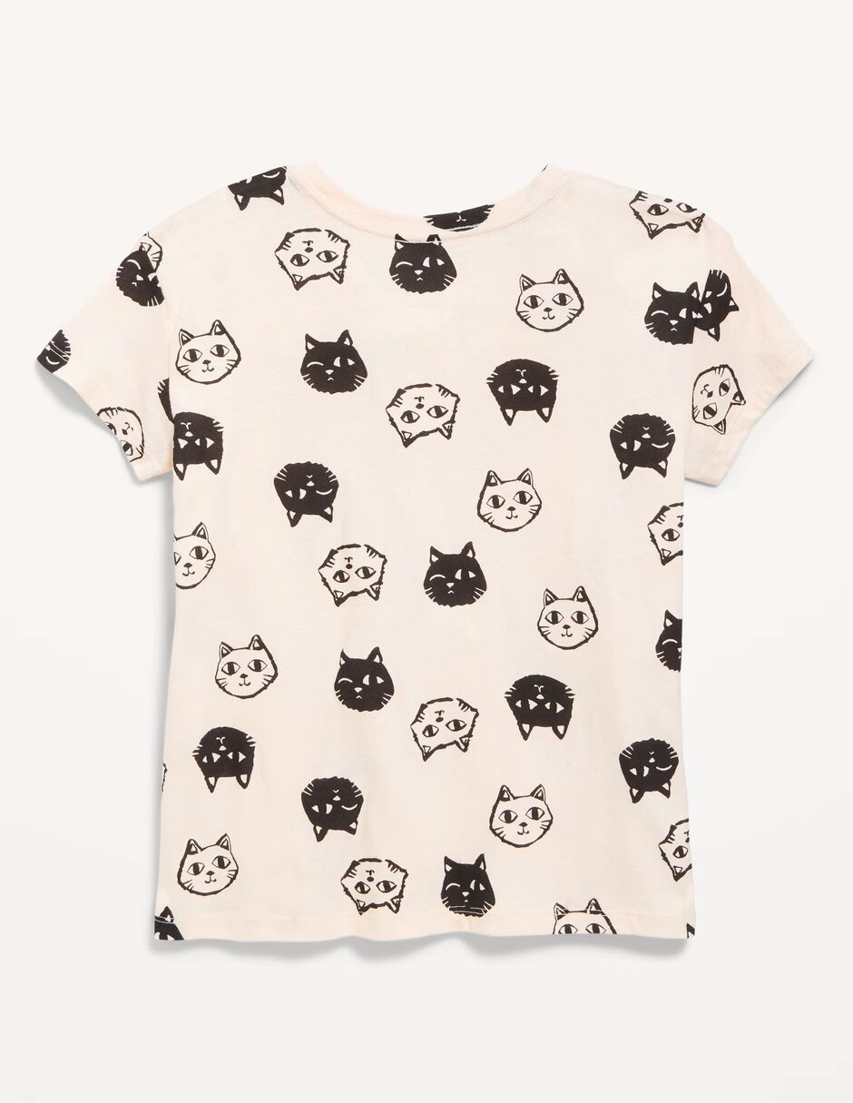 Playera manga corta para niña 2