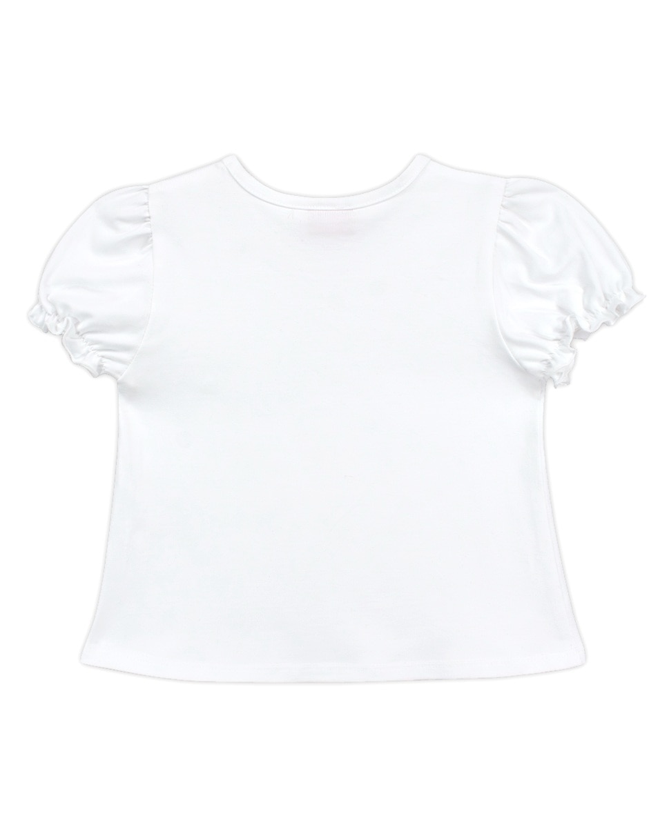 Playera manga corta para niña 4