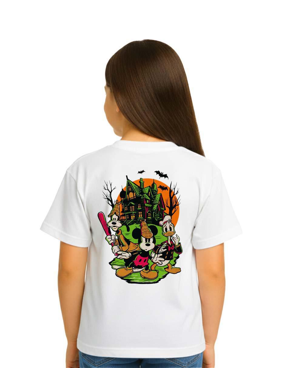 Playera de halloween manga corta para niña 2