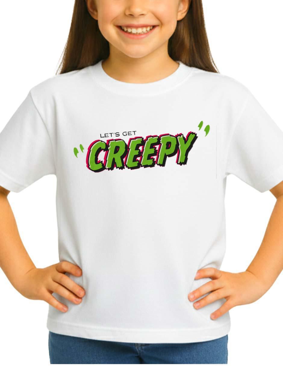Playera de halloween manga corta para niña 3