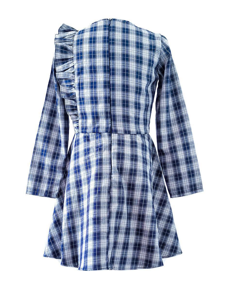 Vestido manga larga para niña 2