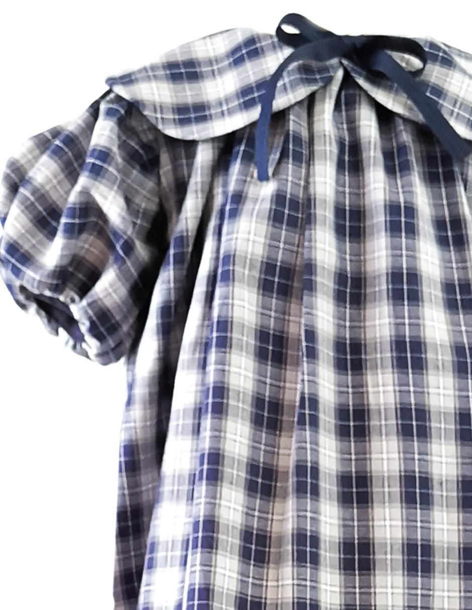Vestido manga amplia para niña 2