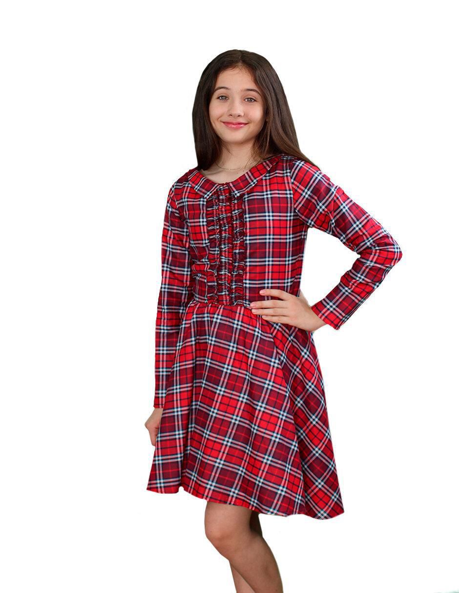 Vestido manga larga para niña Vestido manga larga para niña