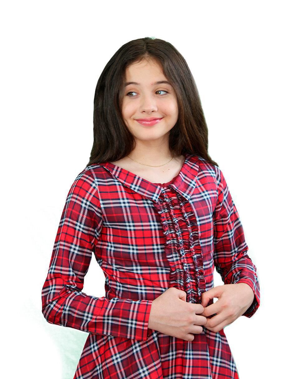 Vestido manga larga para niña 3