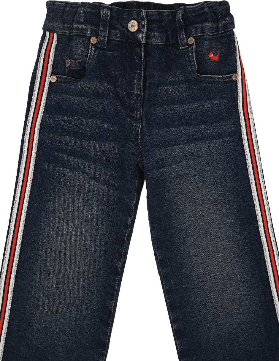 Jeans straight Lucci M28896 deslavado para niña 2