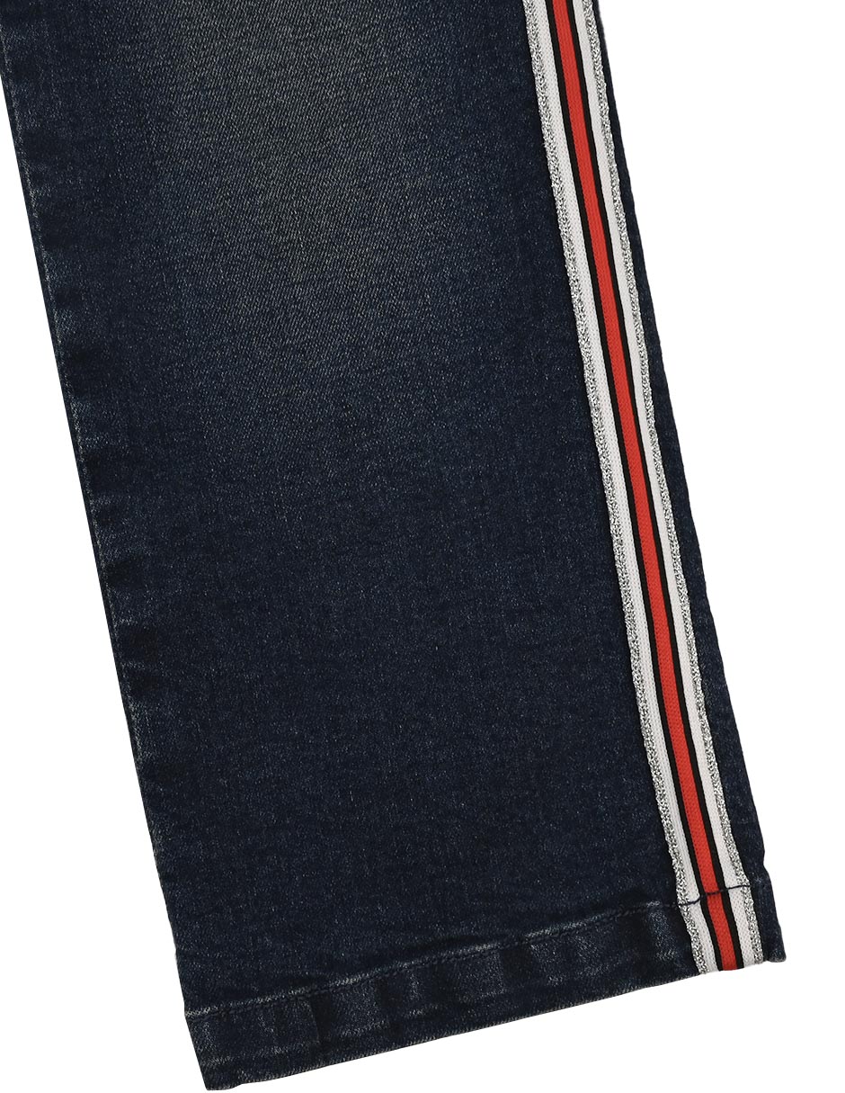 Jeans straight Lucci M28896 deslavado para niña 3