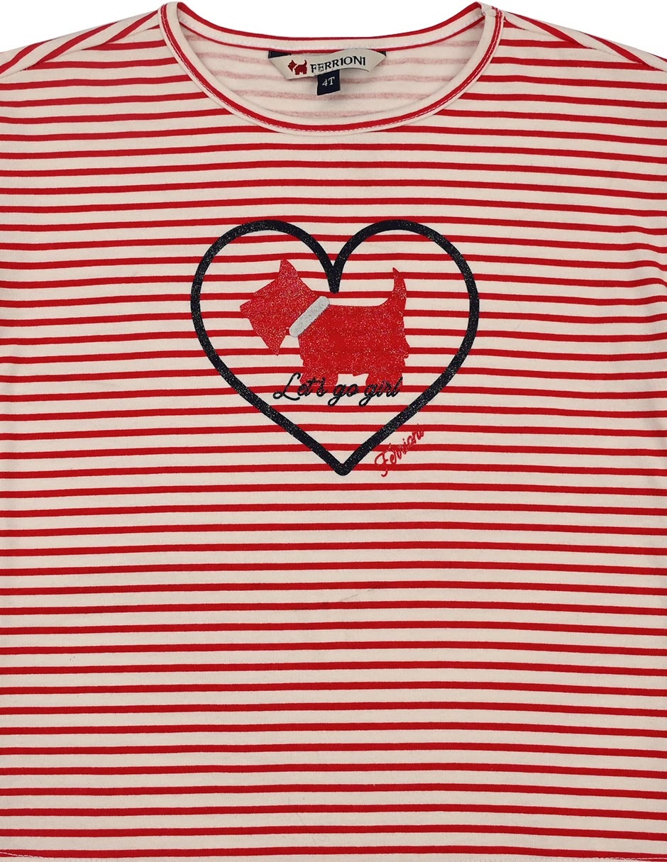 Playera Anah manga larga para niña 2