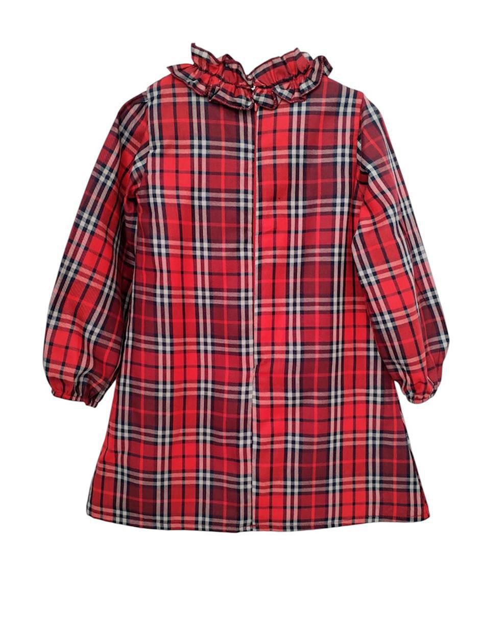 Vestido manga larga para niña 4
