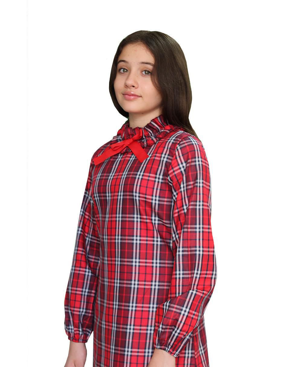 Vestido manga larga para niña 3