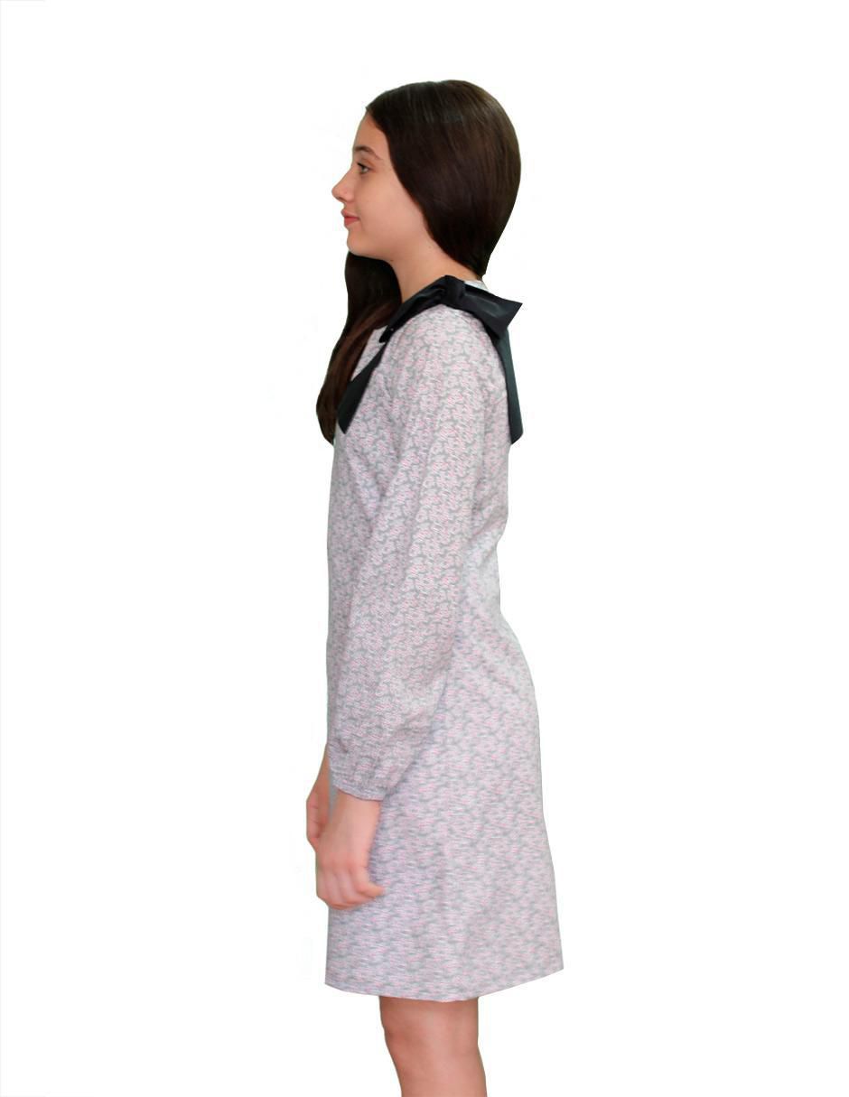 Vestido Libelulas manga amplia para niña 4