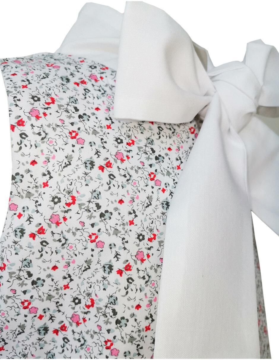 Vestido Flor Pequeña para niña 3