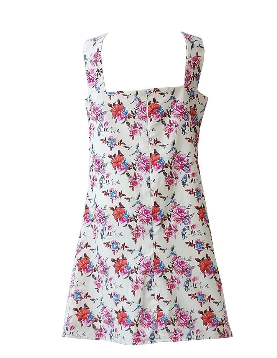 Vestido Flor Granate para niña 2