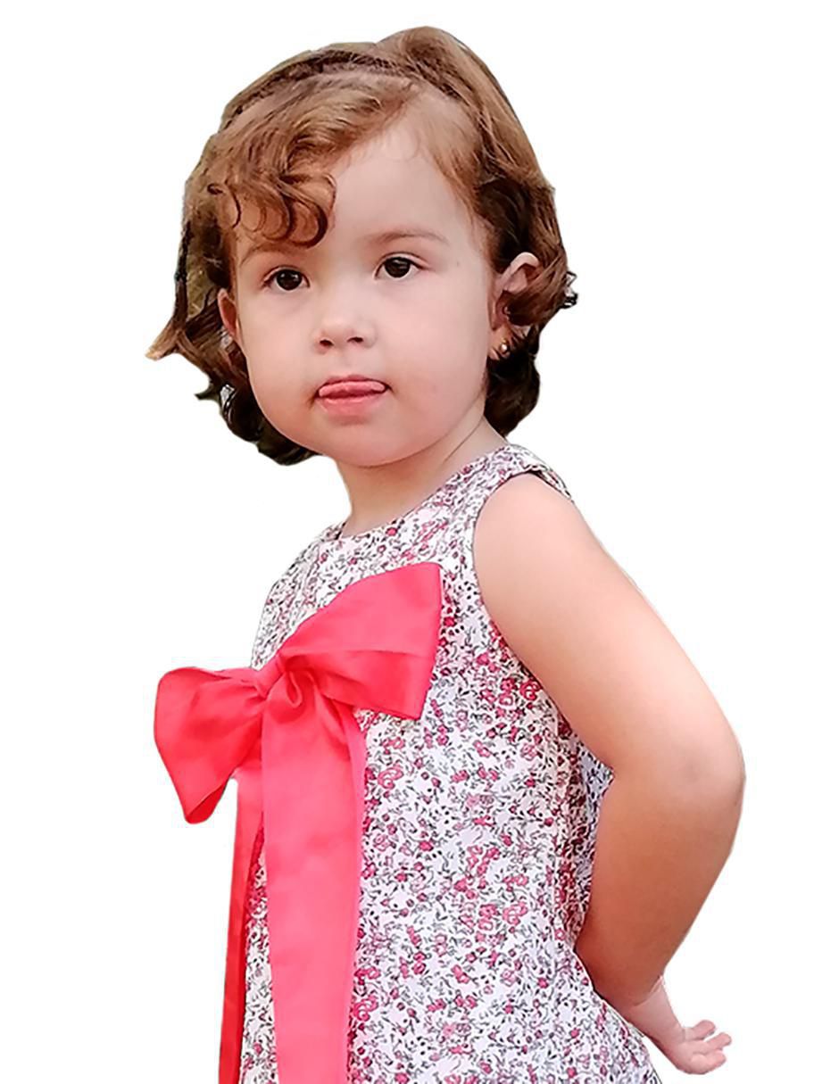 Vestido Mini Flores para niña 3